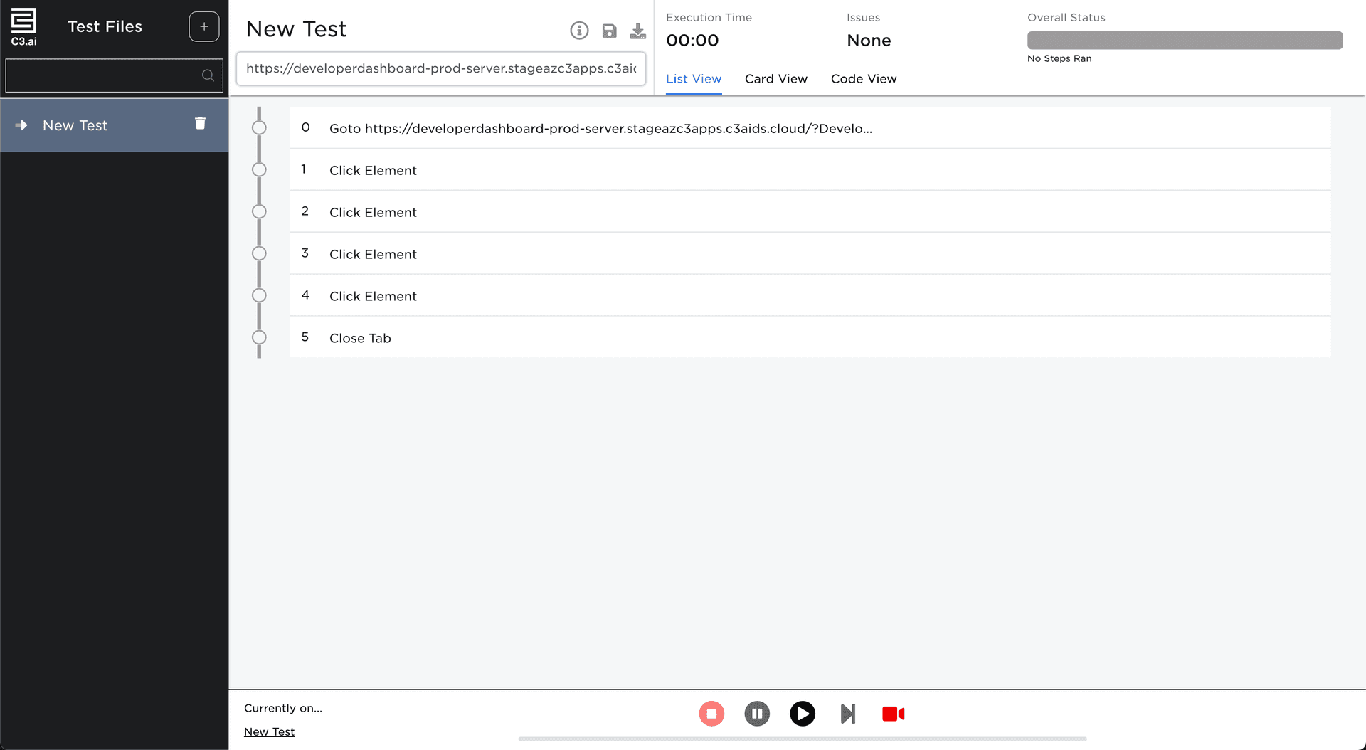 List View