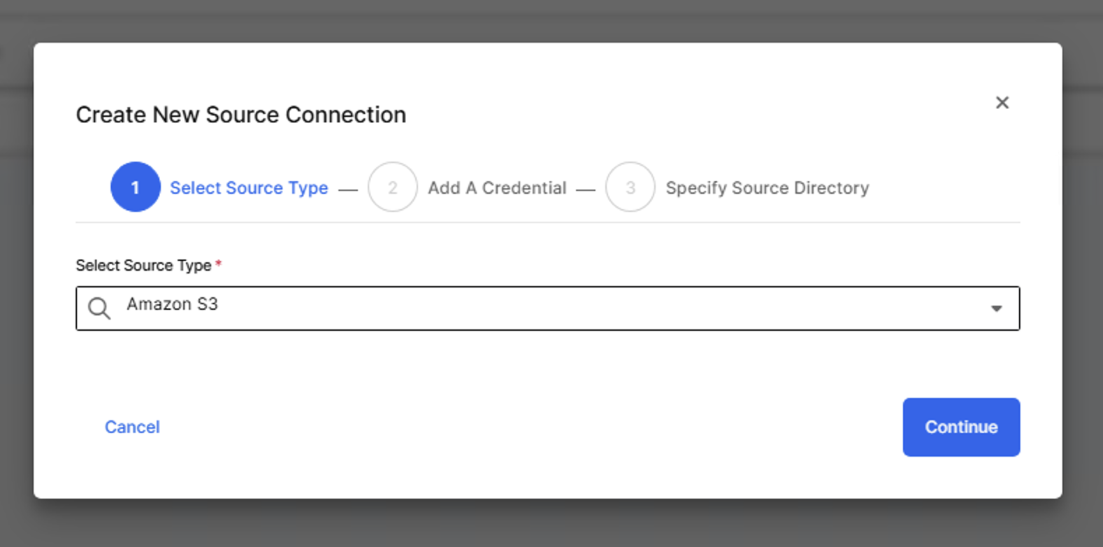 Blob Store Selection