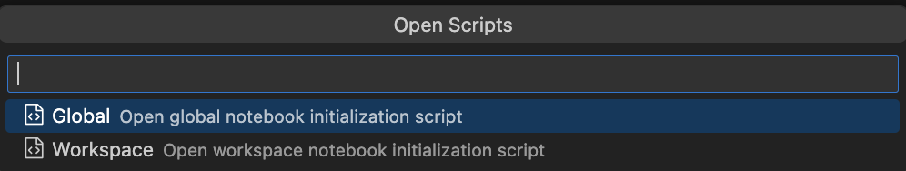 Notebook Scripts
