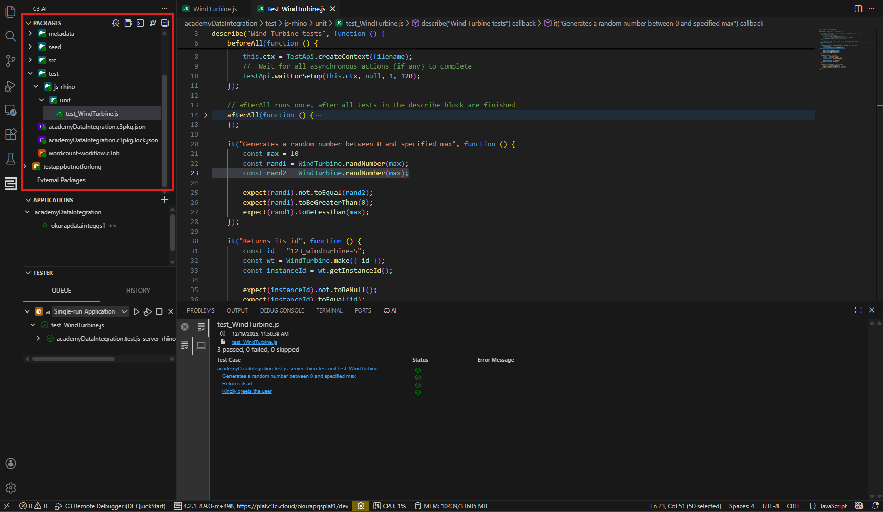 Package Explorer