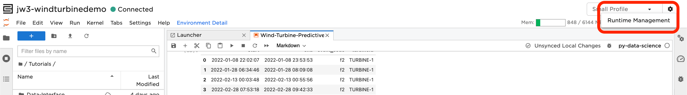 Runtime Management