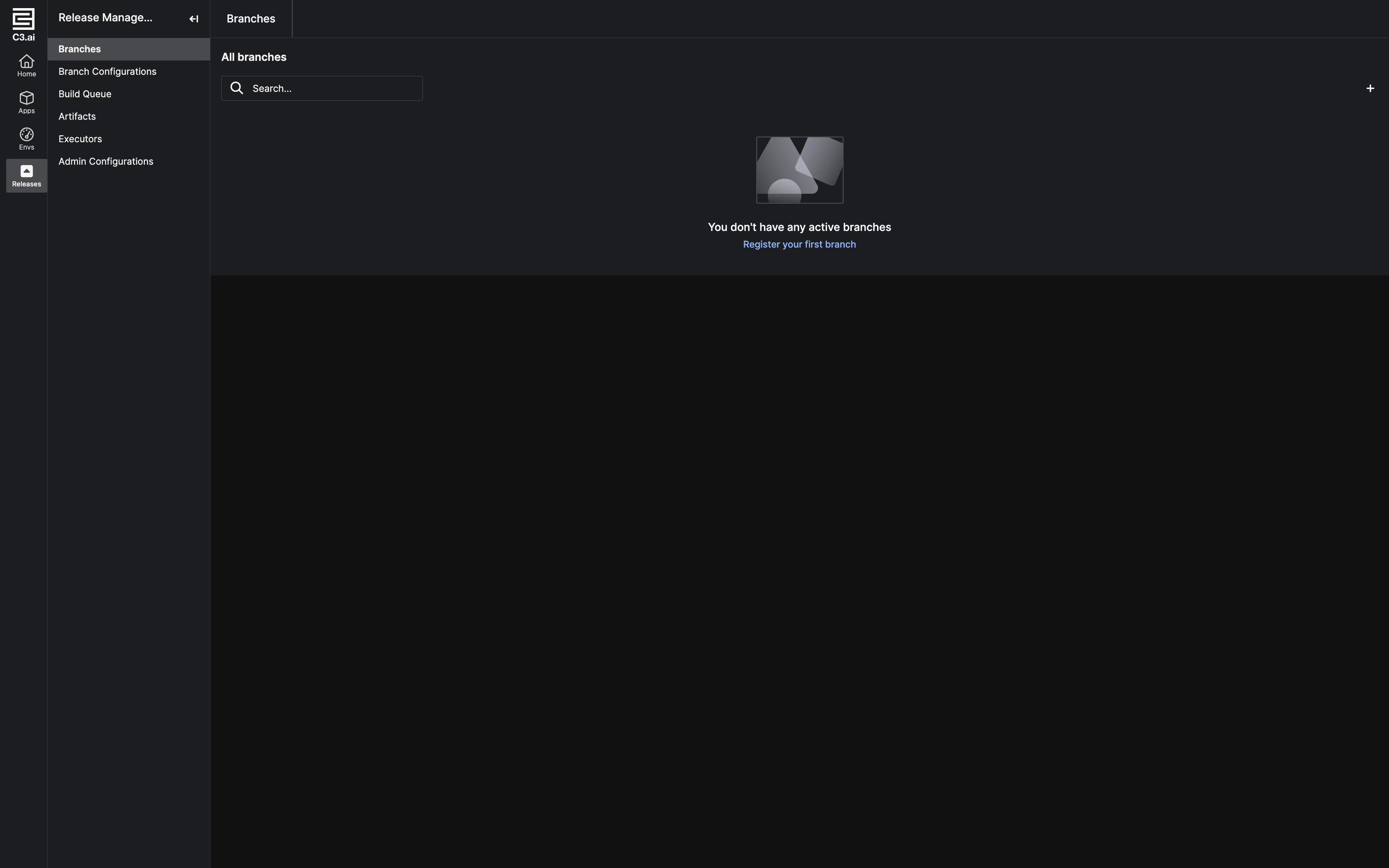 Release Management no active branch