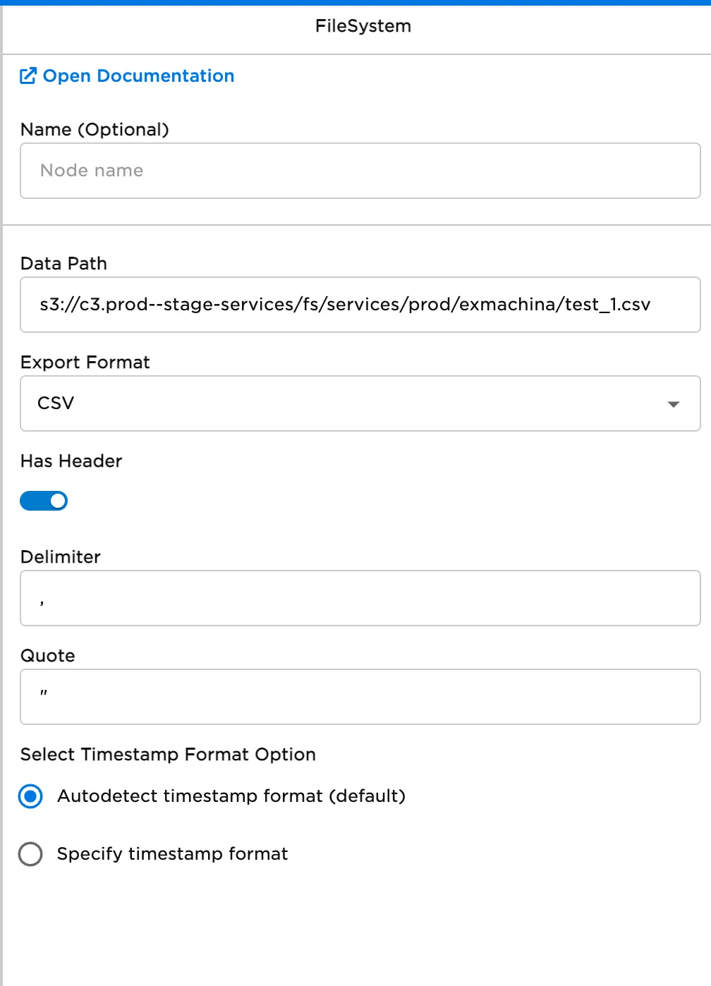 Example Config
