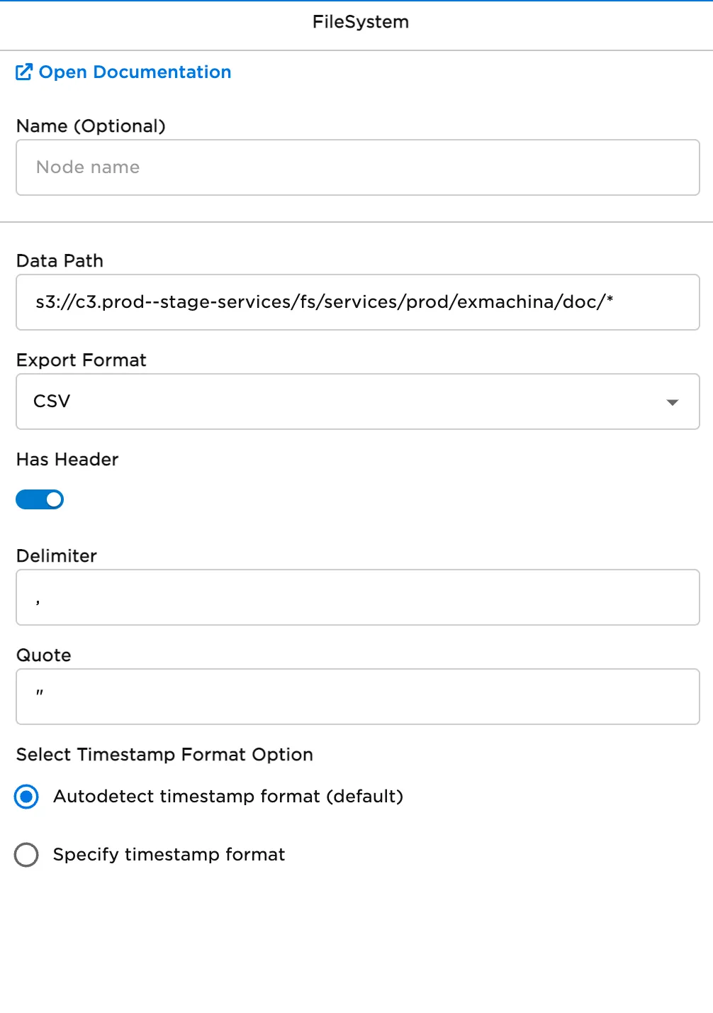 Example Config