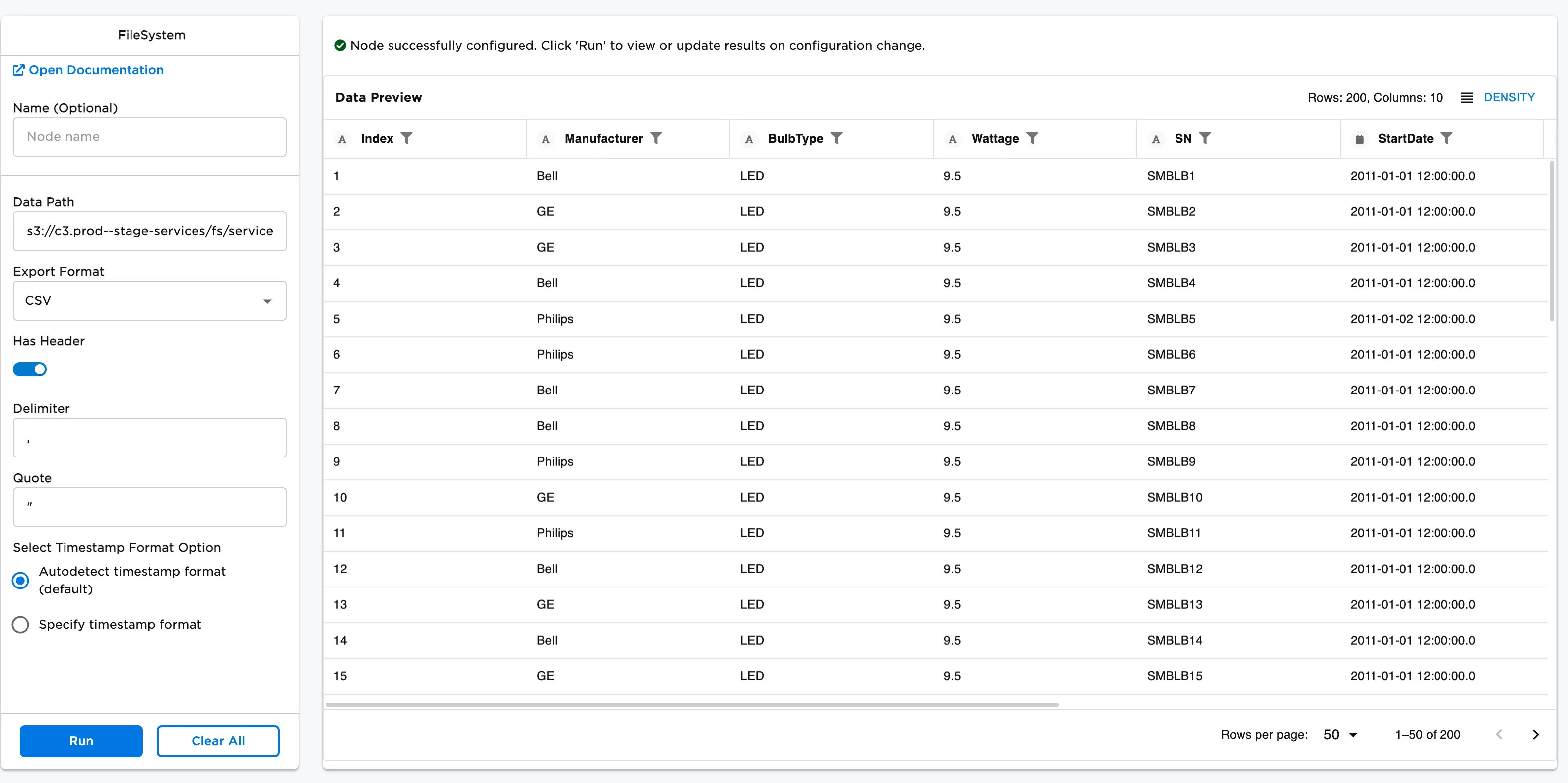 Example Config