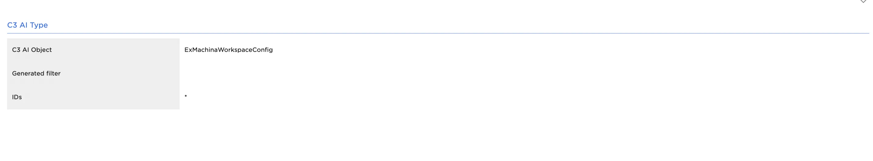 Example output