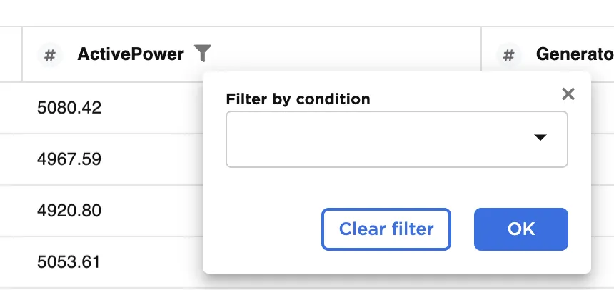 Filter Dataframe