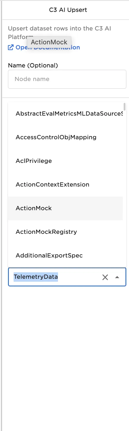 Example type select
