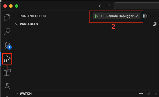 Starting Remote Debugger
