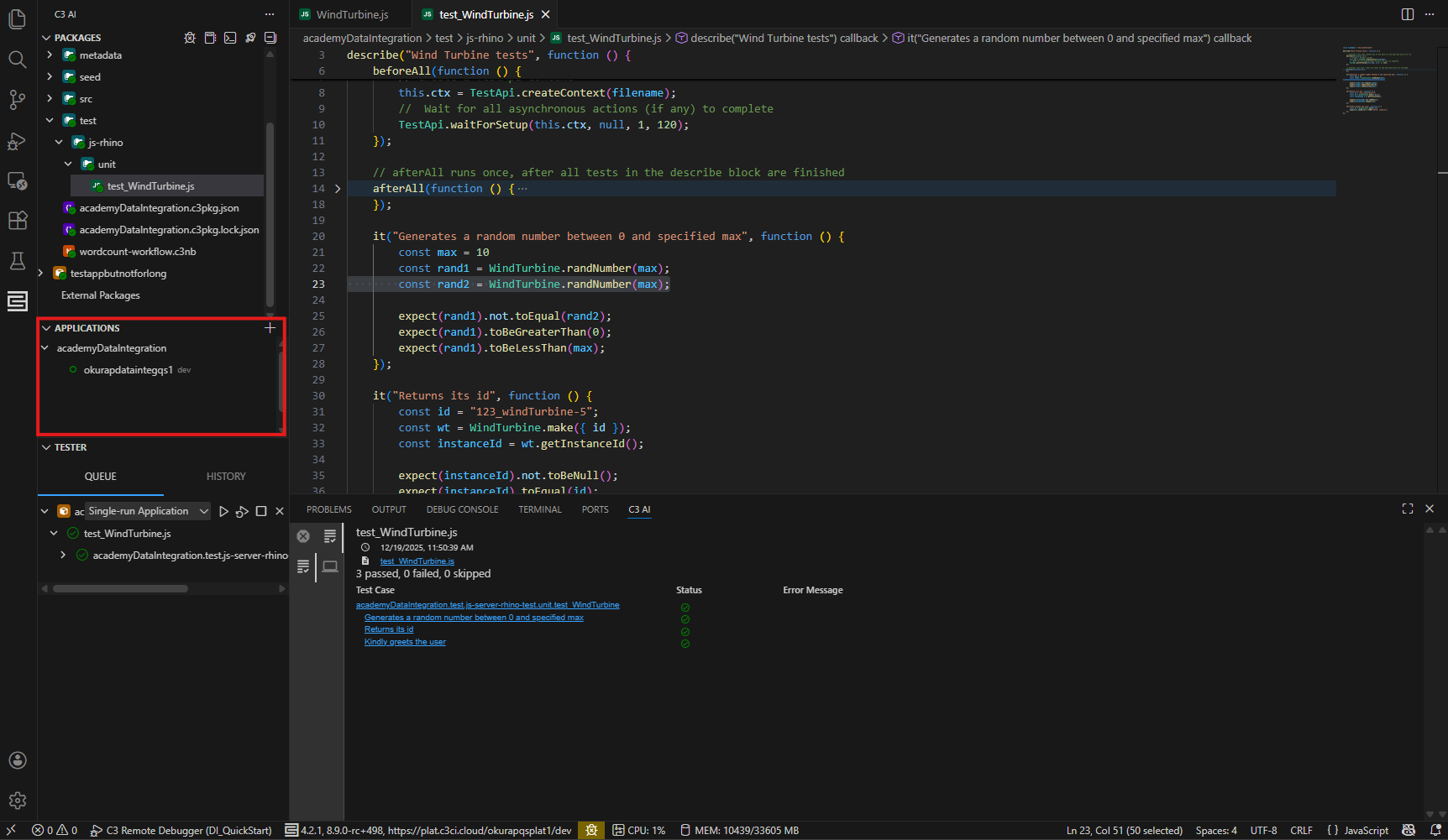 Application Explorer