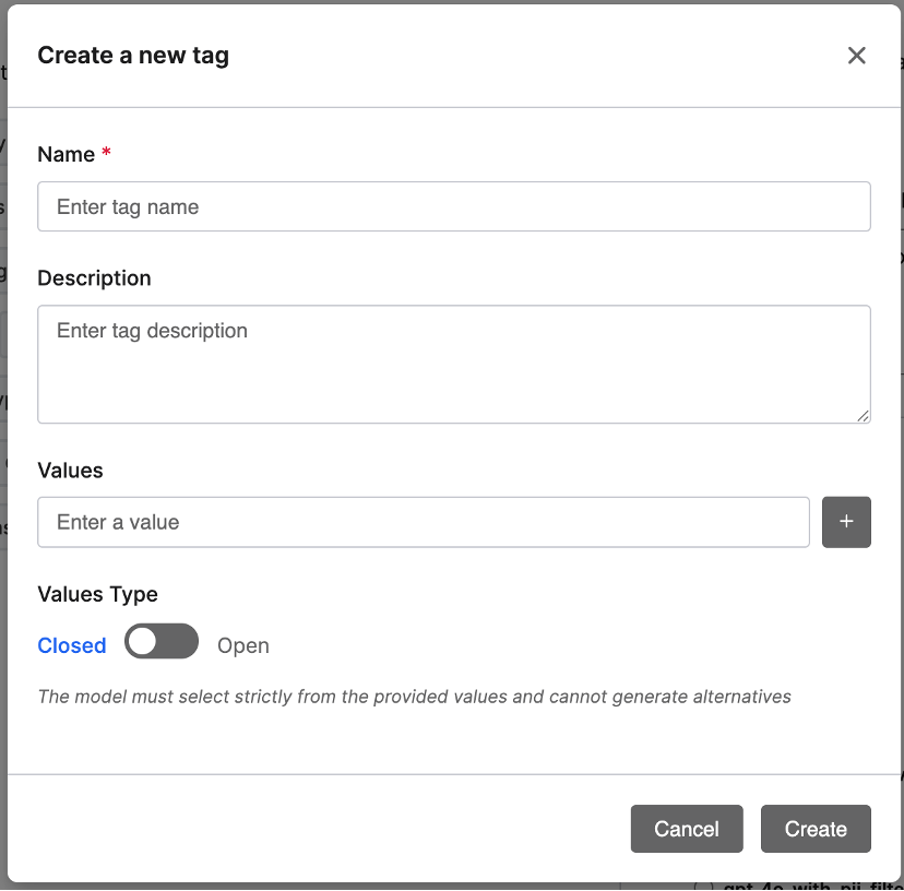 Create bMetadata Tags