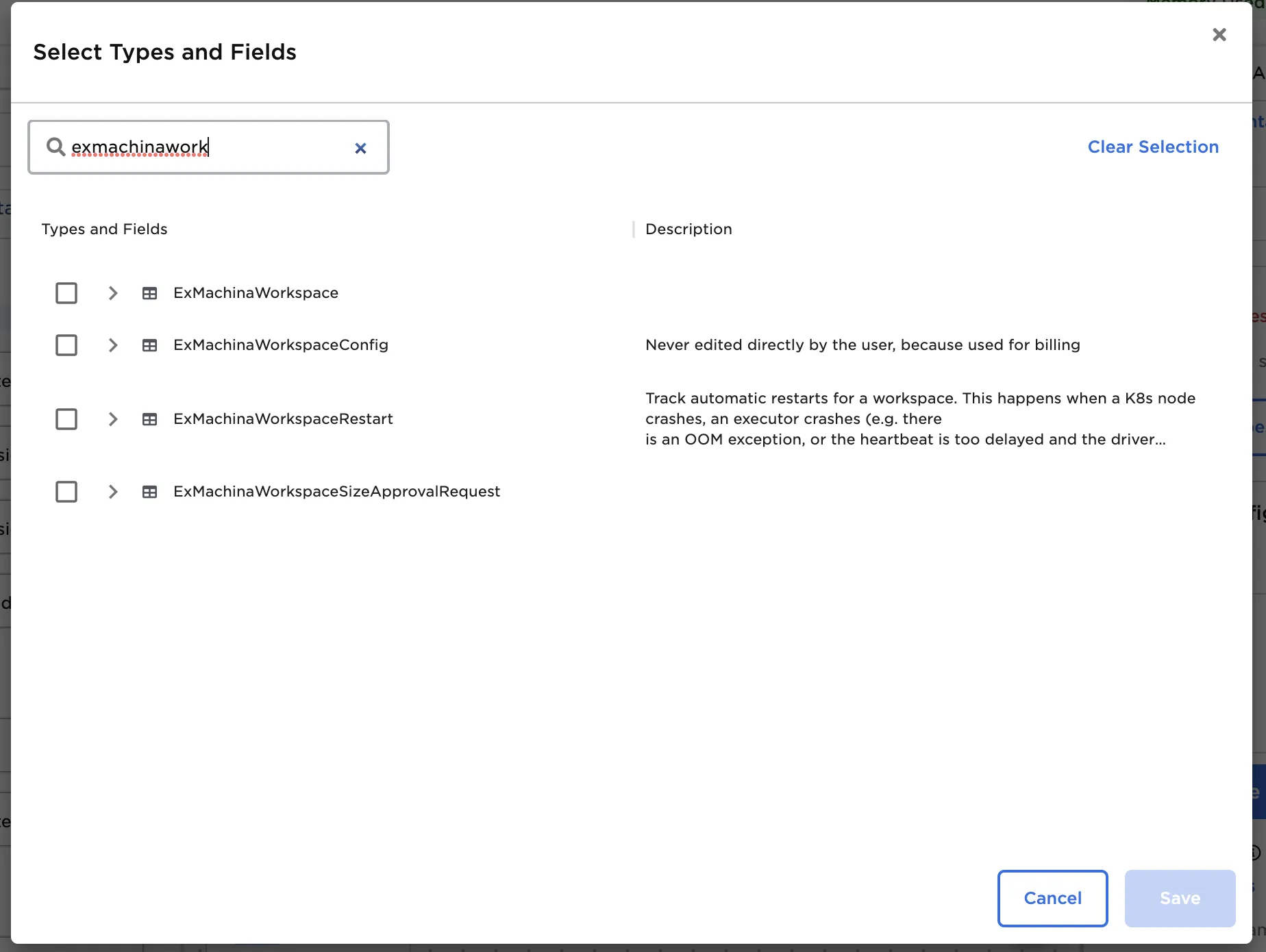 Example fetch search