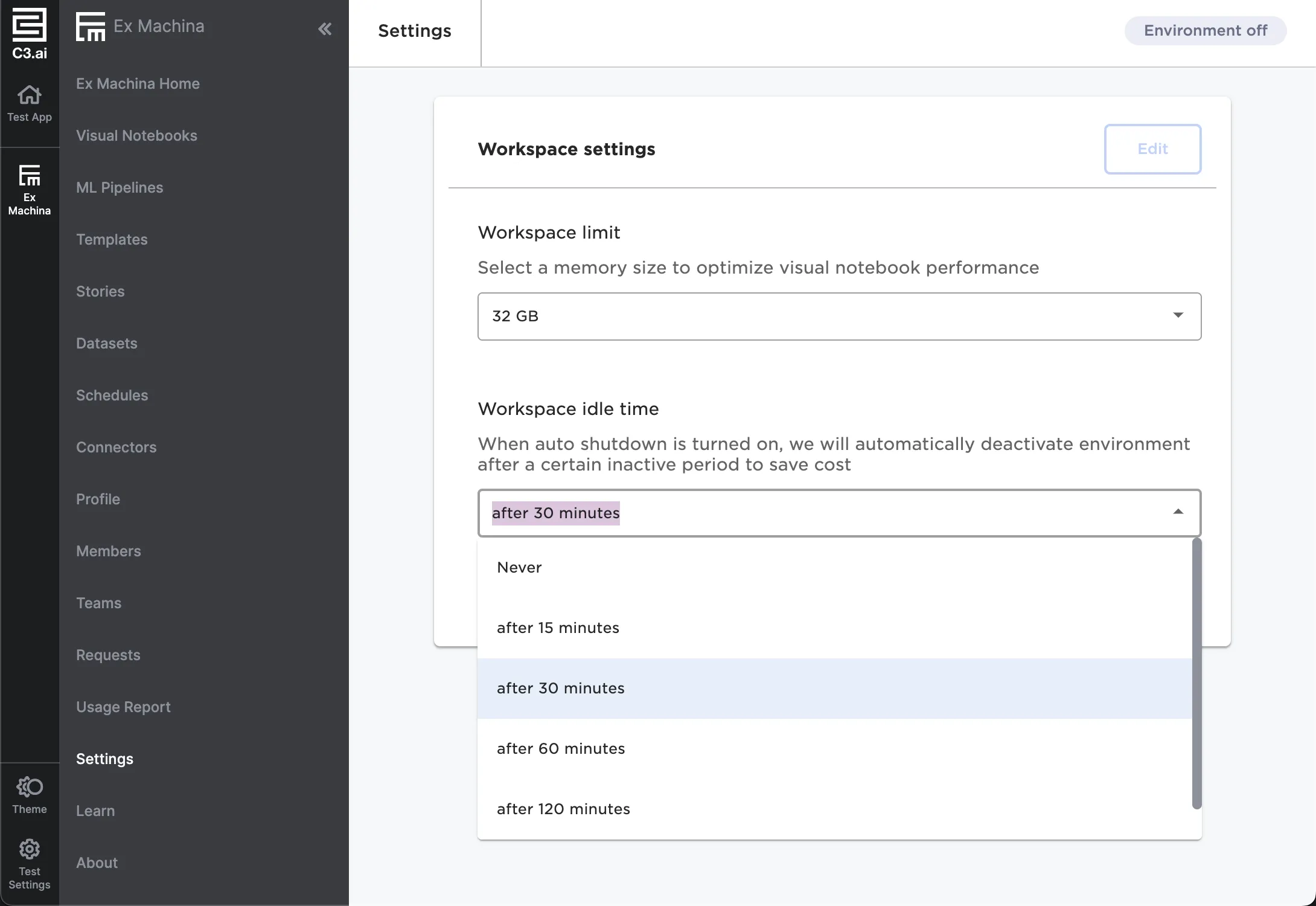 Set up auto shutdown rules